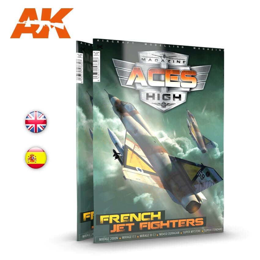 AK AK2931 Issue 15. FRENCH JET FIGHTERS - English