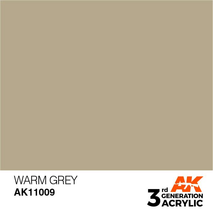 AK AK11009 3rd gen. Warm Grey 17ml