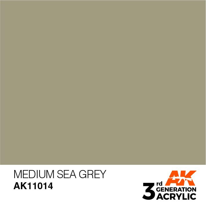 AK AK11014 3rd gen. Medium Sea Grey 17ml
