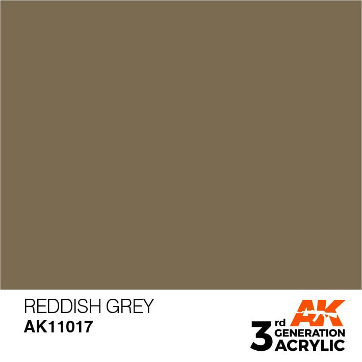 AK AK11017 3rd gen. Reddish Grey 17ml