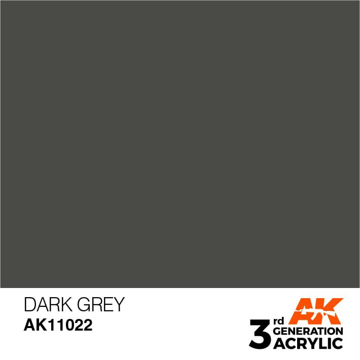 AK AK11022 3rd gen. Dark Grey 17ml