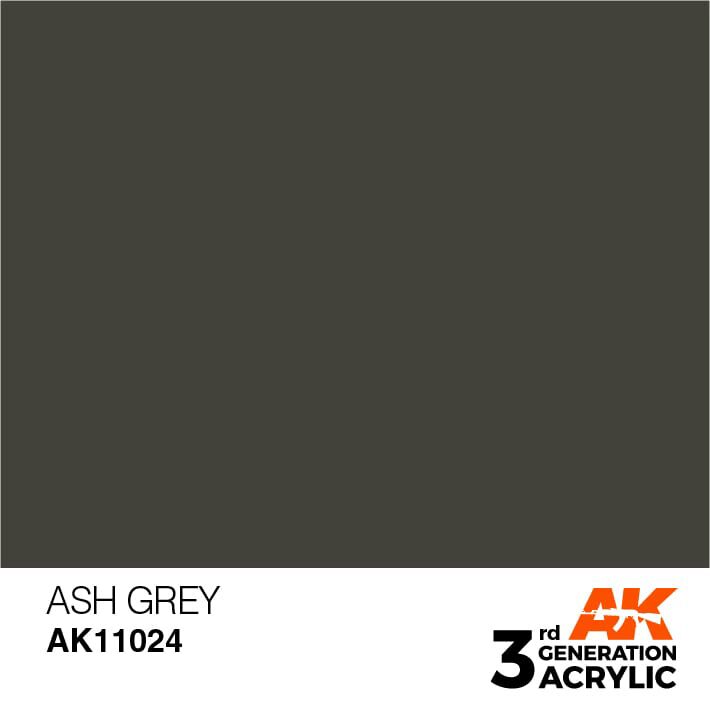 AK AK11024 3rd gen. Ash Grey 17ml