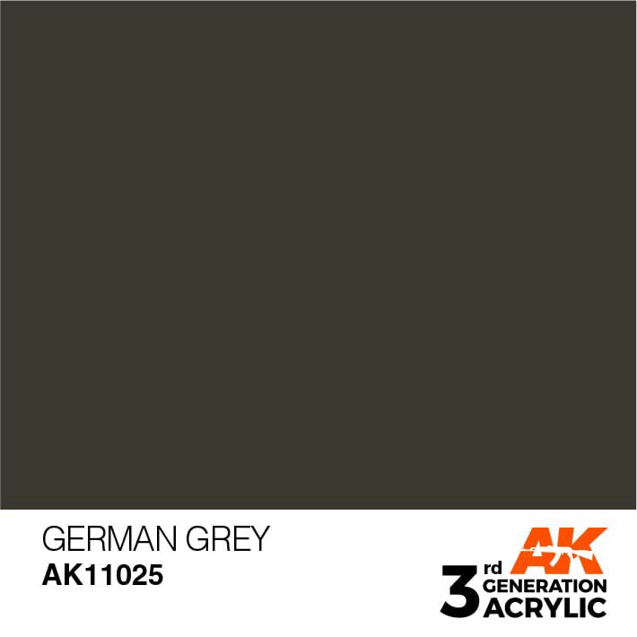 AK AK11025 3rd gen. German Grey 17ml