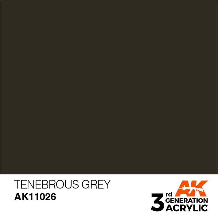 AK AK11026 3rd gen. Tenebrous Grey 17ml