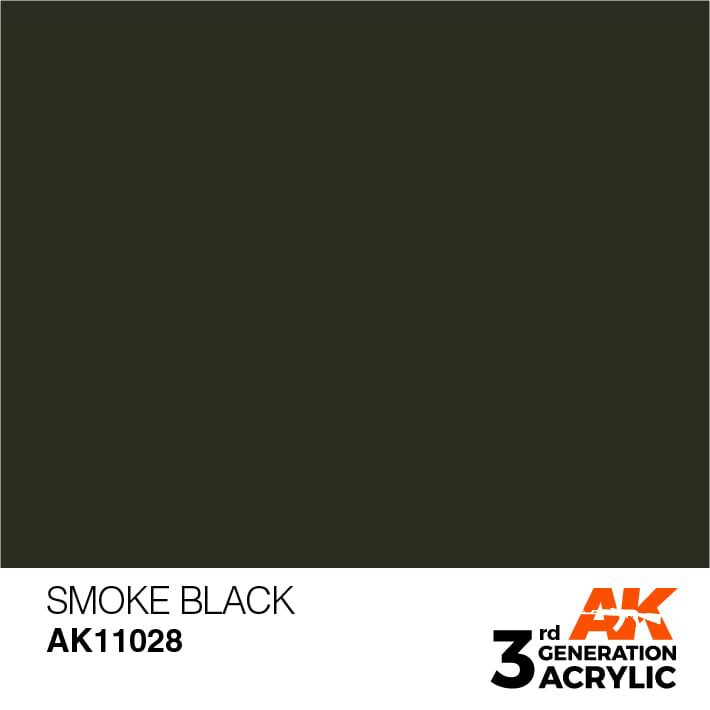 AK AK11028 3rd gen. Smoke Black 17ml