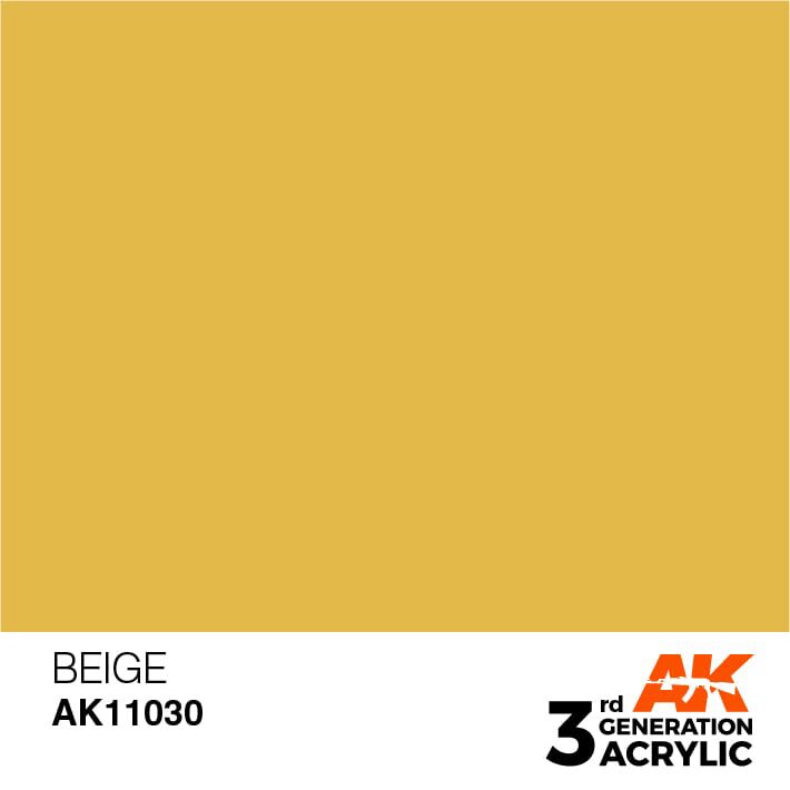AK AK11030 3rd gen. Beige 17ml
