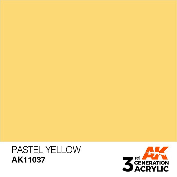 AK AK11037 3rd gen. Pastel Yellow 17ml