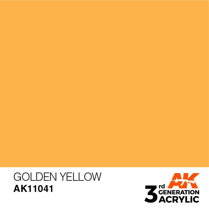 AK AK11041 3rd gen. Golden Yellow 17ml