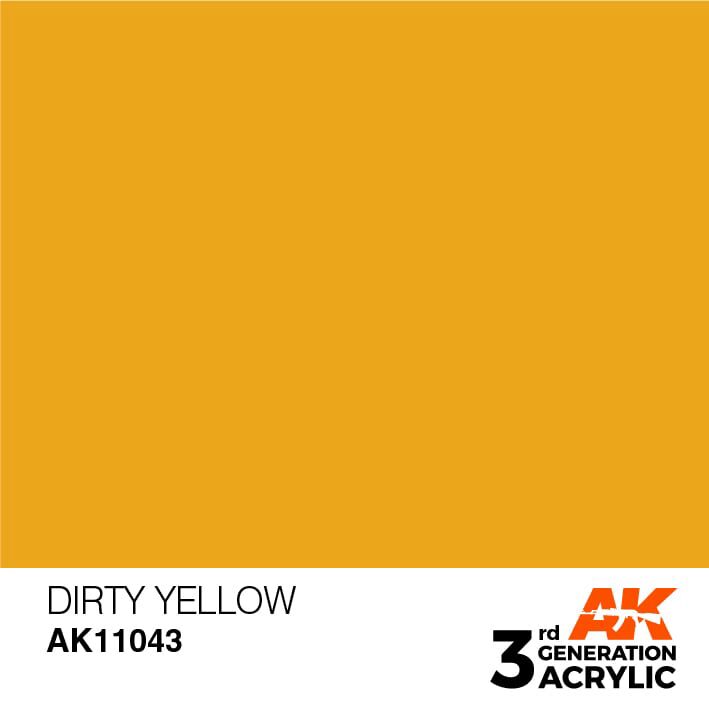 AK AK11043 3rd gen. Dirty Yellow 17ml