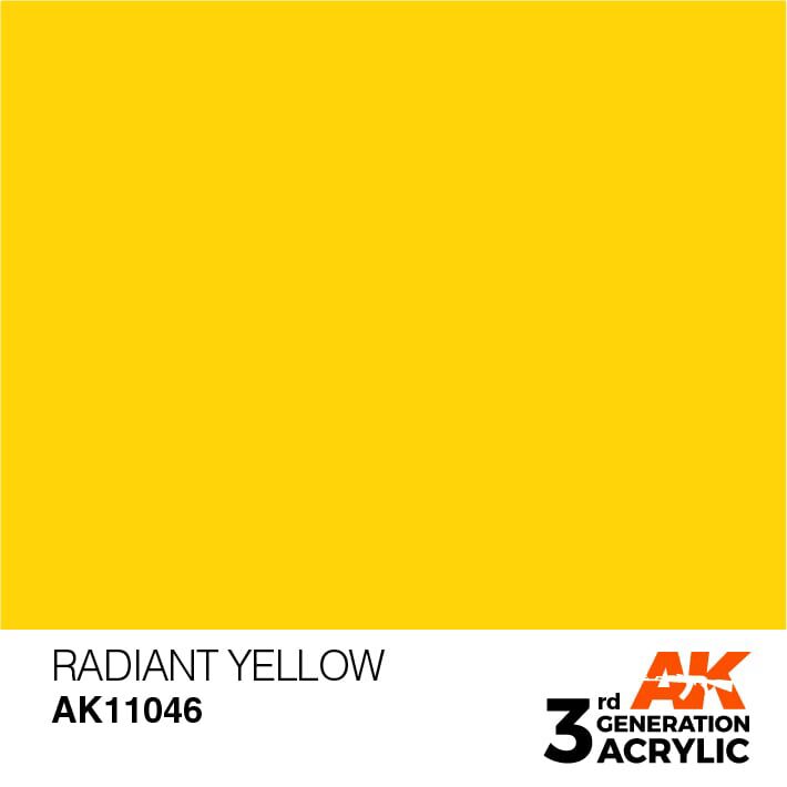 AK AK11046 3rd gen. Radiant Yellow 17ml