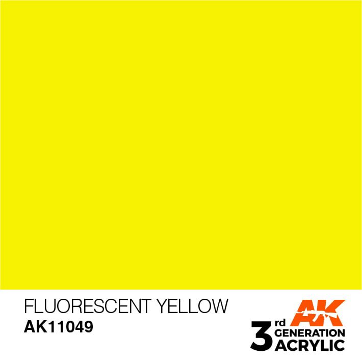 AK AK11049 3rd gen. Fluorescent Yellow 17ml