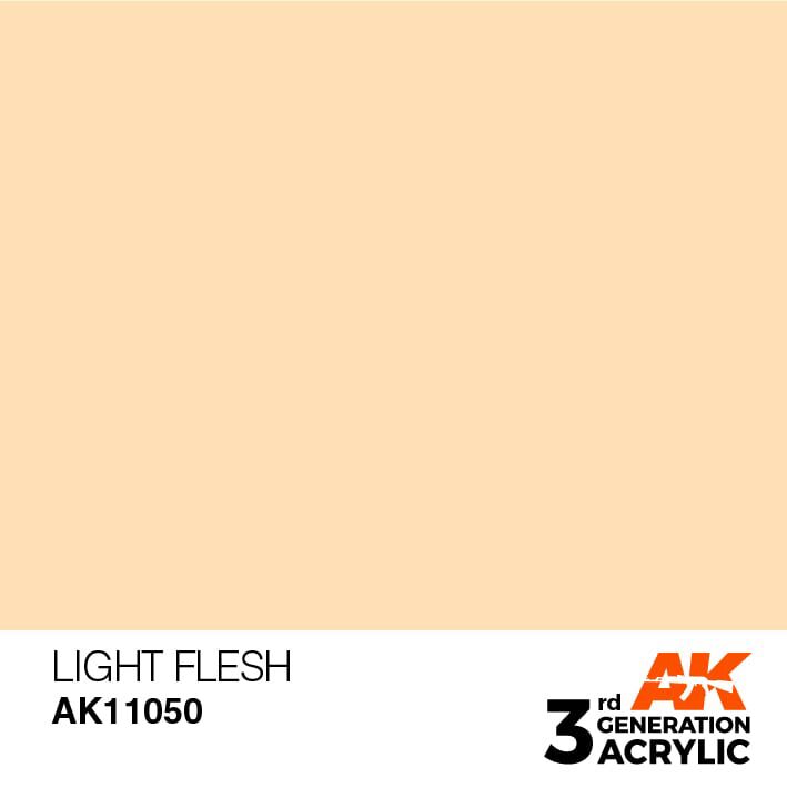 AK AK11050 3rd gen. Light Flesh 17ml