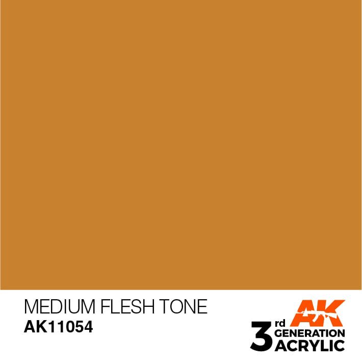 AK AK11054 3rd gen. Medium Flesh Tone 17ml