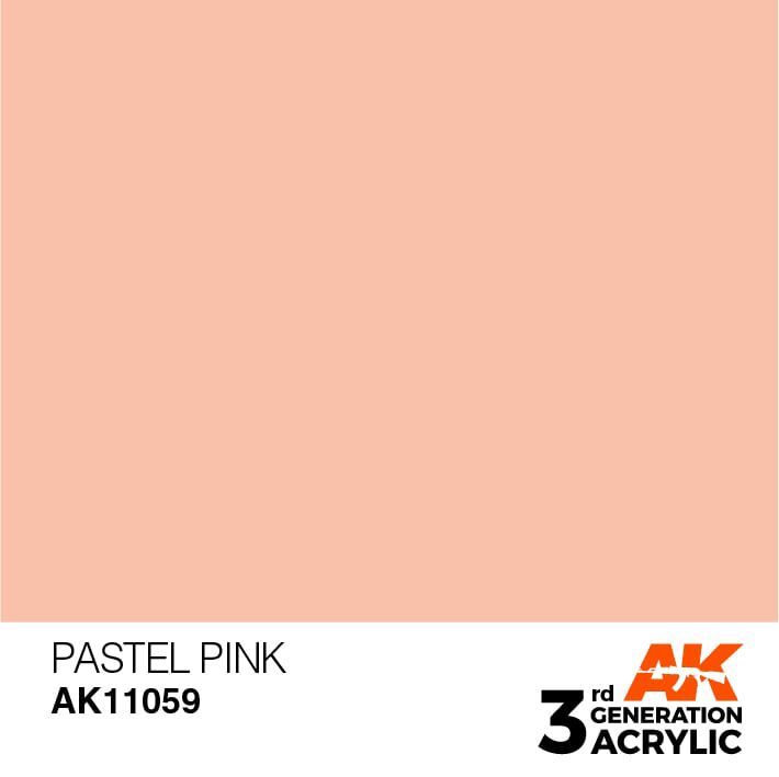 AK AK11059 3rd gen. Pastel Pink 17ml