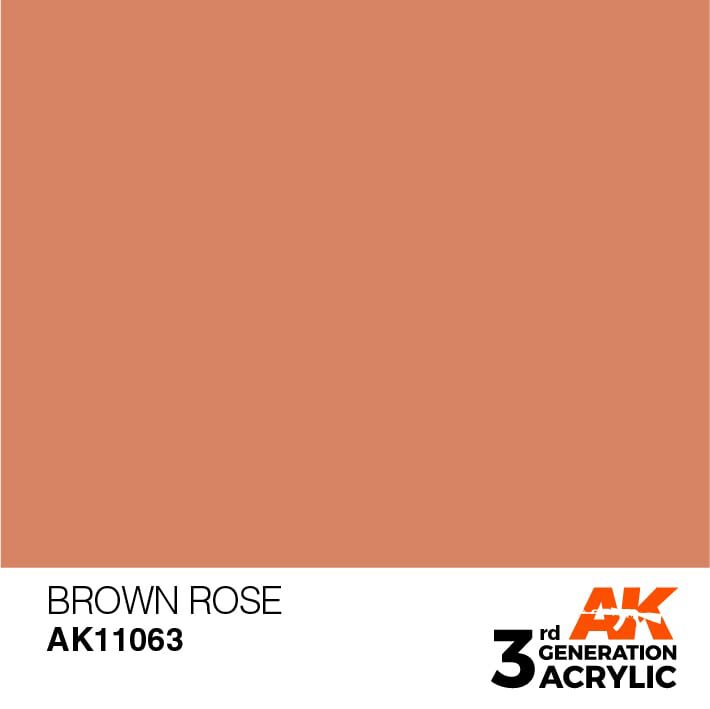 AK AK11063 3rd gen. Brown Rose 17ml