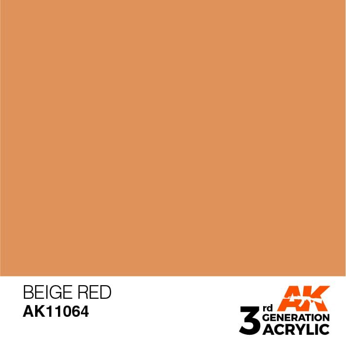 AK AK11064 3rd gen. Beige Red 17ml