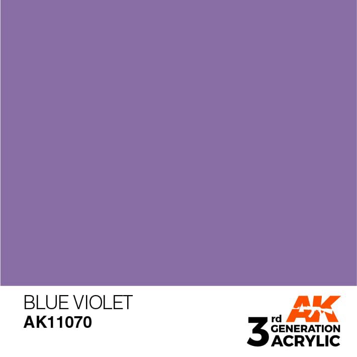 AK AK11070 3rd gen. Blue Violet 17ml