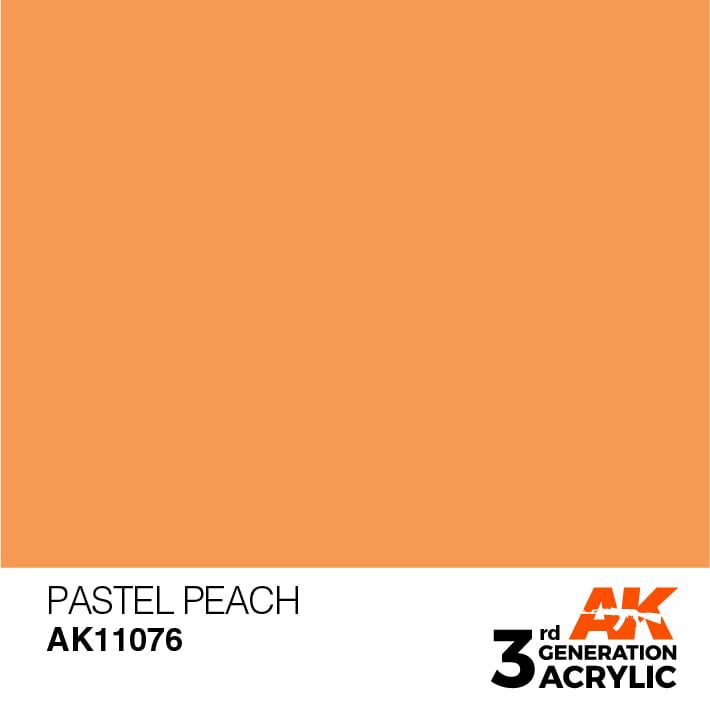 AK AK11076 3rd gen. Pastel Peach 17ml