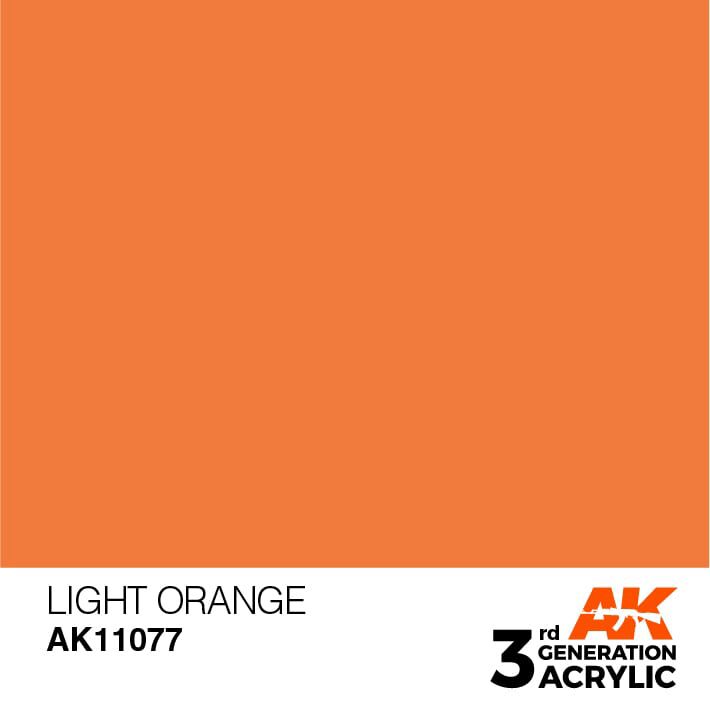 AK AK11077 3rd gen. Light Orange 17ml