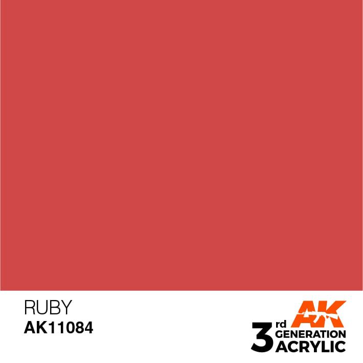 AK AK11084 3rd gen. Ruby 17ml