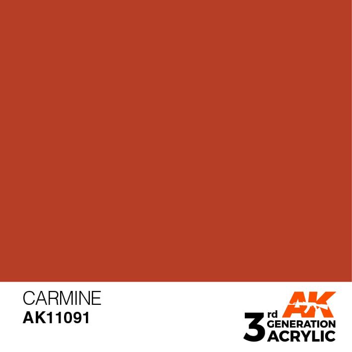 AK AK11091 3rd gen. Carmine 17ml