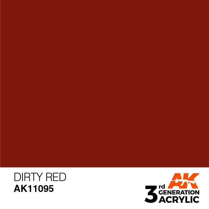 AK AK11095 3rd gen. Dirty Red 17ml