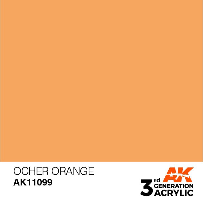 AK AK11099 3rd gen. Ocher Orange 17ml