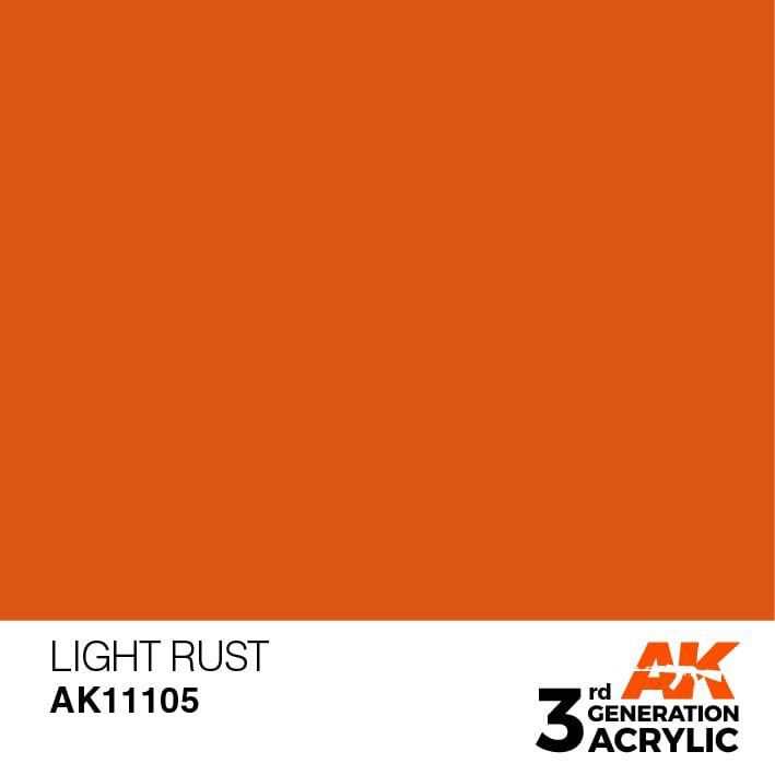 AK AK11105 3rd gen. Light Rust 17ml