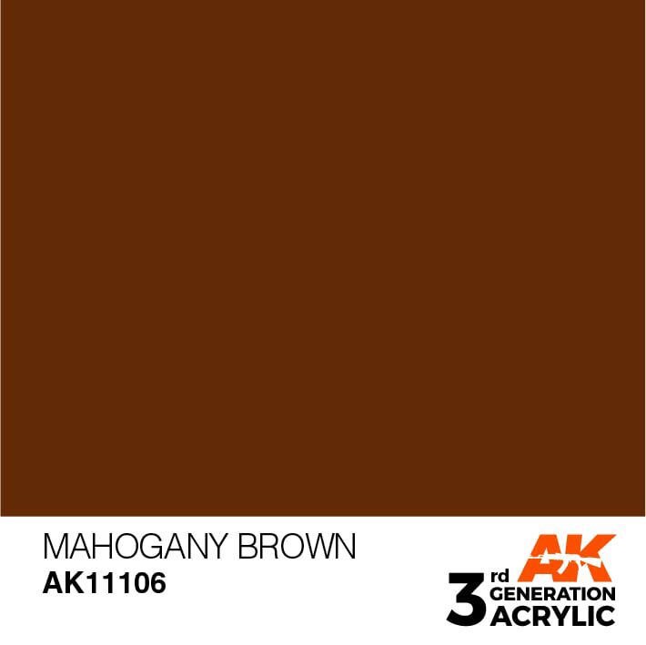 AK AK11106 3rd gen. Mahogany Brown 17ml