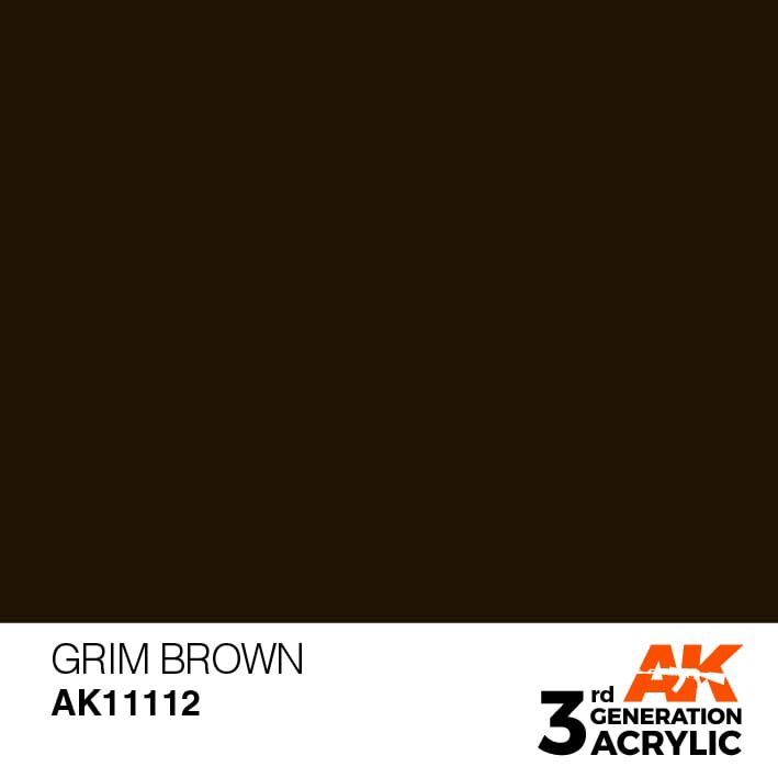 AK AK11112 3rd gen. Grim Brown 17ml