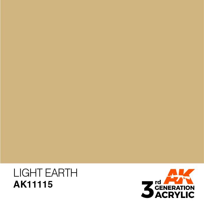 AK AK11115 3rd gen. Light Earth 17ml