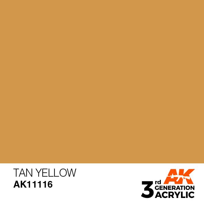 AK AK11116 3rd gen. Tan Yellow 17ml