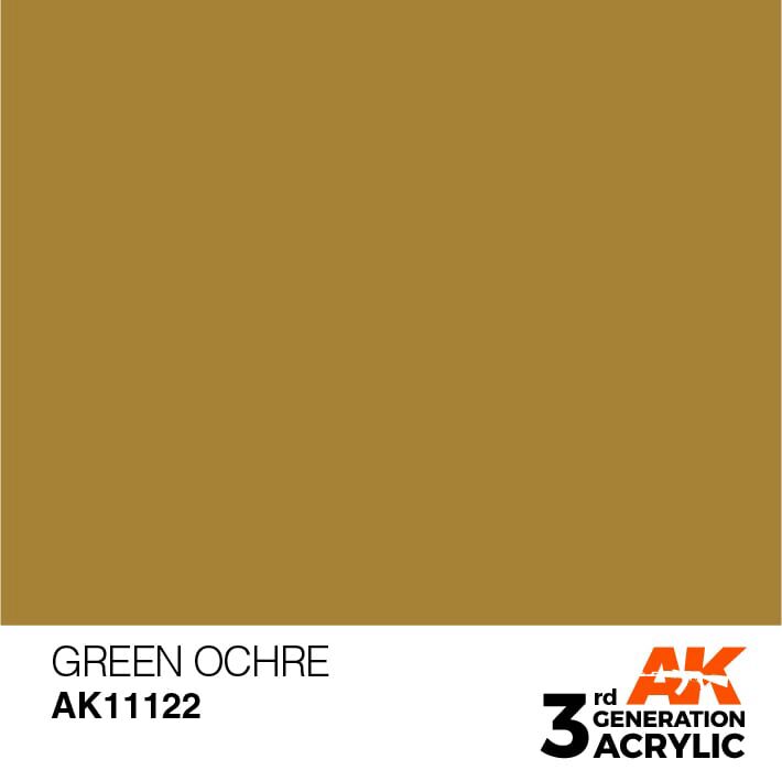 AK AK11122 3rd gen. Green Ocher 17ml