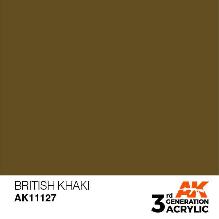 AK AK11127 3rd gen. British Khaki 17ml