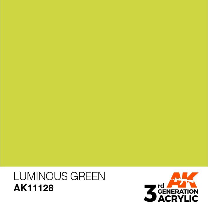 AK AK11128 3rd gen. Luminous Green 17ml