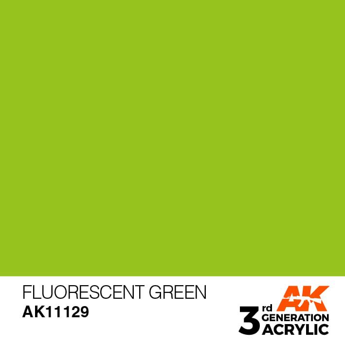 AK AK11129 3rd gen. Fluorescent Green 17ml