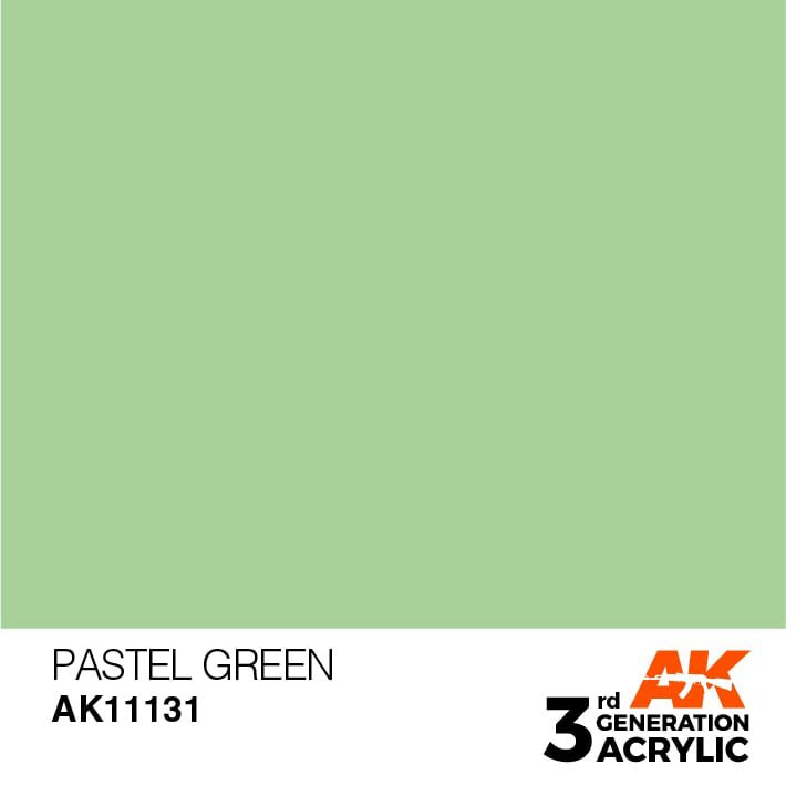 AK AK11131 3rd gen. Pastel Green 17ml