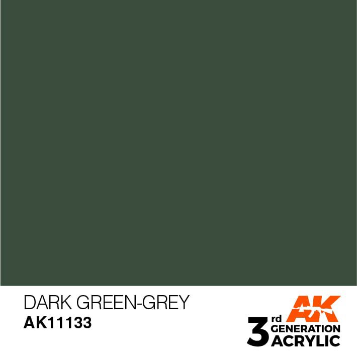 AK AK11133 3rd gen. Dark Green-Grey 17ml