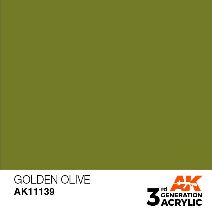 AK AK11139 3rd gen. Golden Olive 17ml