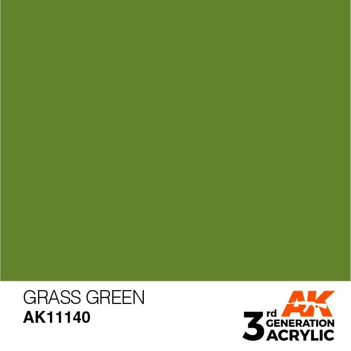 AK AK11140 3rd gen. Grass Green 17ml