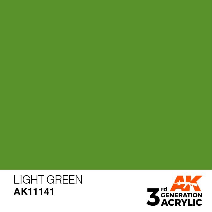 AK AK11141 3rd gen. Light Green 17ml