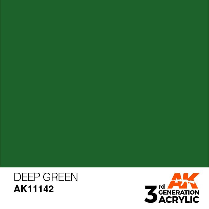 AK AK11142 3rd gen. Deep Green 17ml