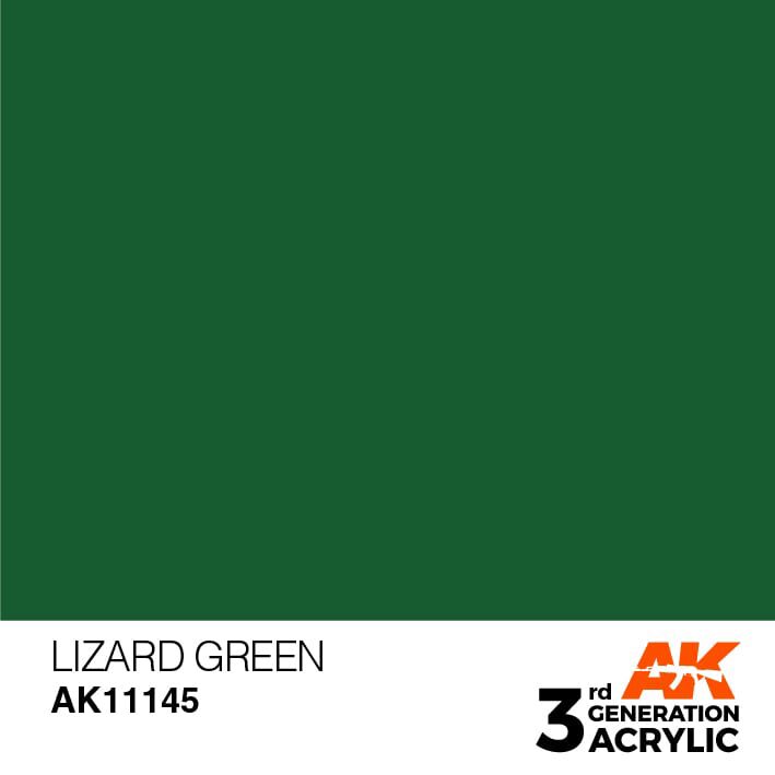 AK AK11145 3rd gen. Lizard Green 17ml
