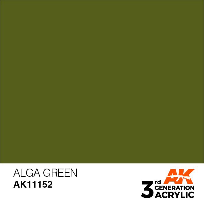 AK AK11152 3rd gen. Alga Green 17ml