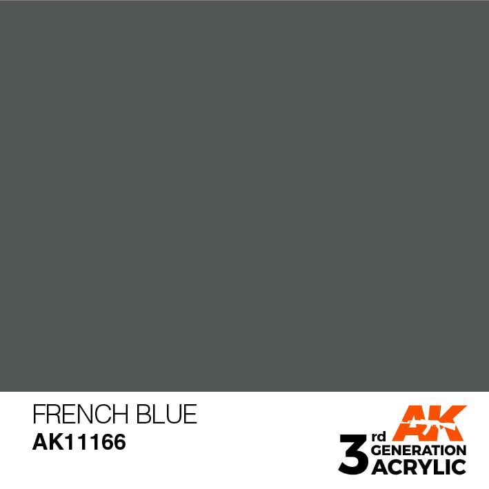 AK AK11166 3rd gen. French Blue 17ml