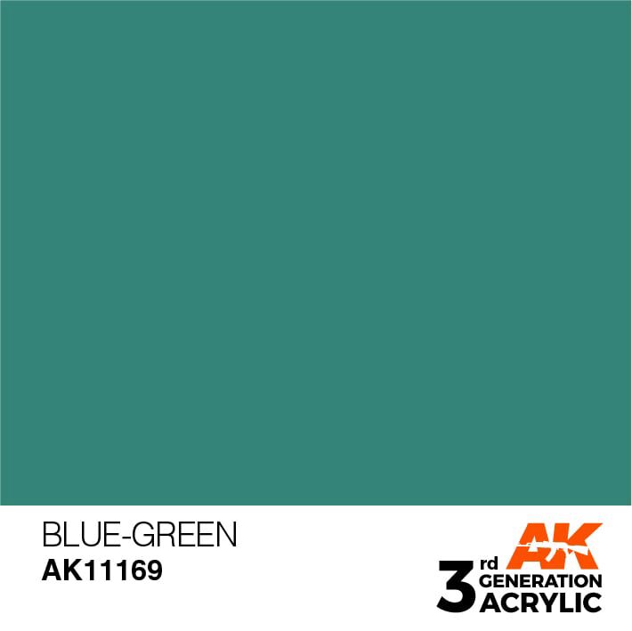 AK AK11169 3rd gen. Blue-Green 17ml