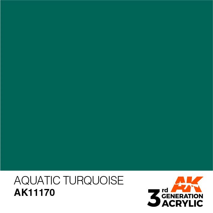 AK AK11170 3rd gen. Aquatic Turquoise 17ml