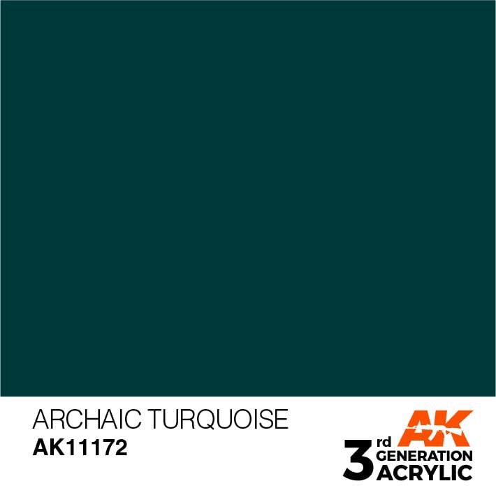 AK AK11172 3rd gen. Archaic Turquoise 17ml
