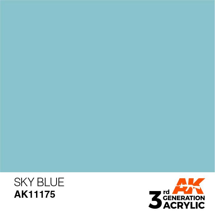 AK AK11175 3rd gen. Sky Blue 17ml