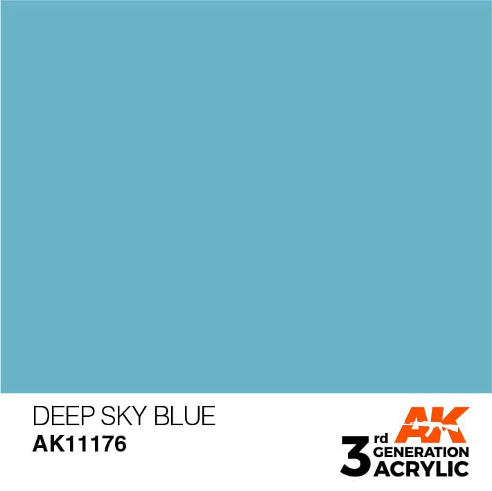 AK AK11176 3rd gen. Deep Sky Blue 17ml